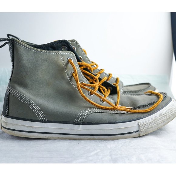 Chuck Taylor All Star Hi Top Soft Leather Boots - Picture 3 of 9